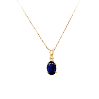 Sapphire pendant