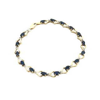 Sapphire bracelet