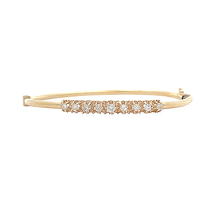 Diamond bangle