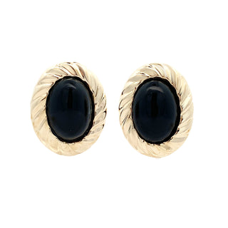 Onyx earrings