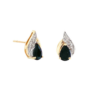 Sapphire studs