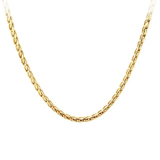 18k wheat chain