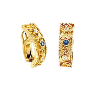 Etruscan earrings