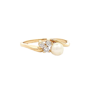 14KY GOLD SMALL VINTAGE PEARL