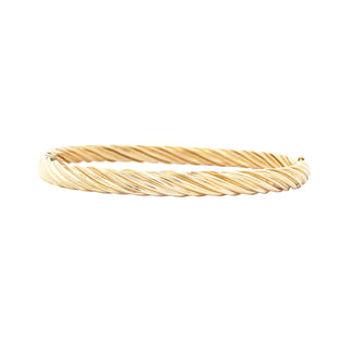 Twisted bangle