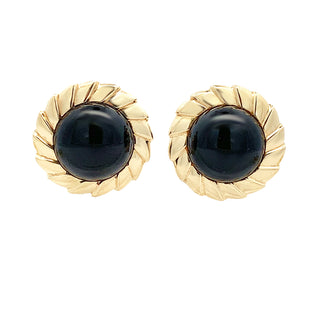 Onyx earrings