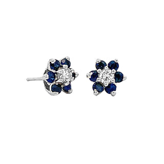 Sapphire studs