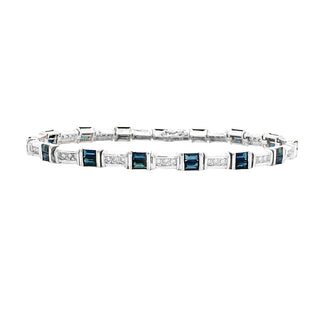 Sapphire bracelet
