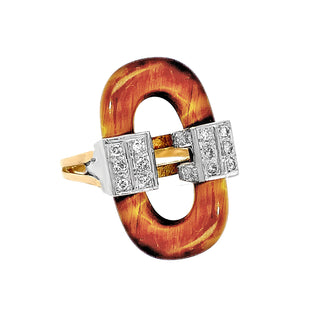 Tiger eye ring