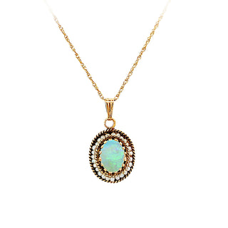 Opal pendant