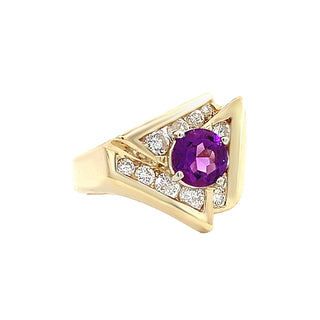 14KY GOLD TRIANGLE VINTAGE RIN