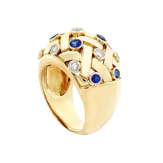 18k Dome ring