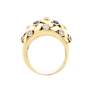 18k Dome ring