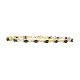 Sapphire bracelet