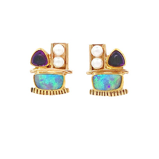 Gemstone studs