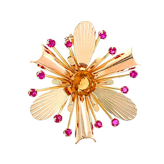 Retro brooch