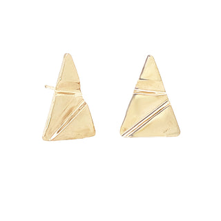 Triangle studs