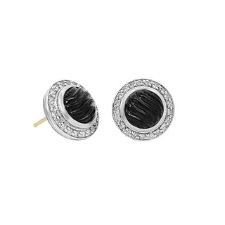 Yurman halo studs