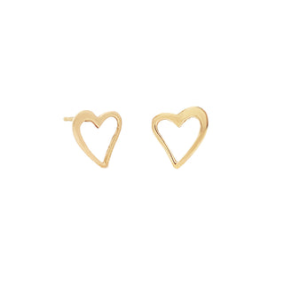 Heart studs
