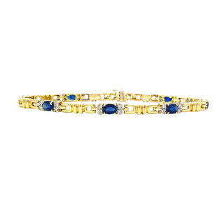 Sapphire bracelet