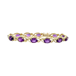Amethyst bracelet