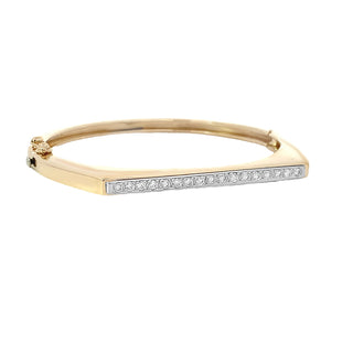 Diamond bangle