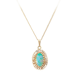 Opal pendant