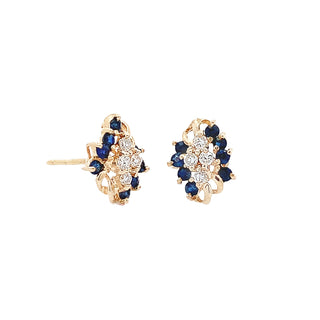 Sapphire studs