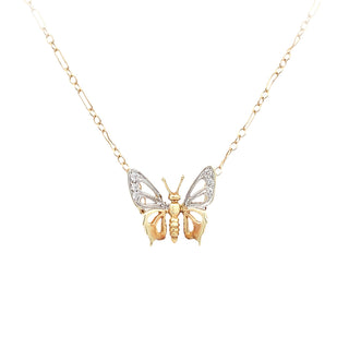 Butterfly necklace