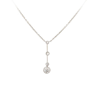 4-Diamond necklace