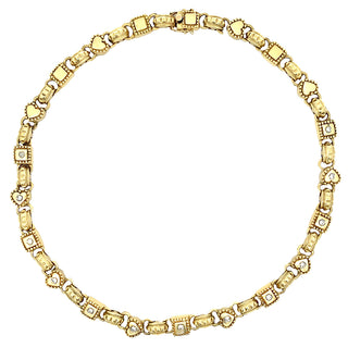 18k Hearts necklace