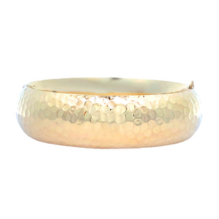 Hammered bangle