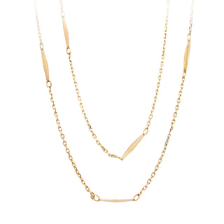 18KY GOLD 31" VINTAGE CHAIN NE