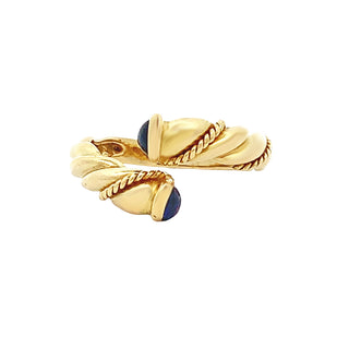 18k Bypass ring