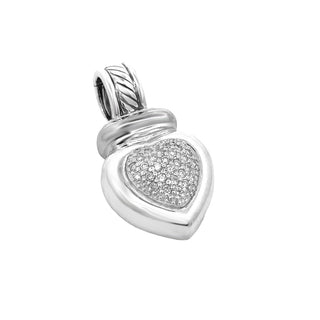 Yurman pave heart