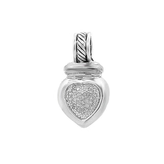 Yurman pave heart