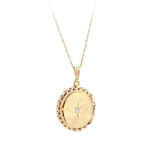 Diamond locket