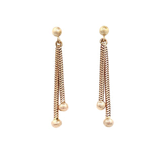 Chain earrings