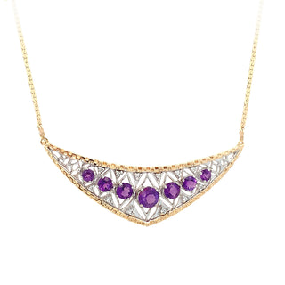 Amethyst necklace