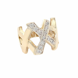 Wide "X" ring