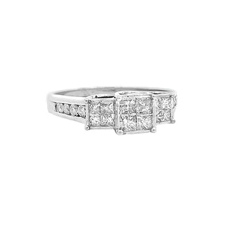 Princess cut ring
