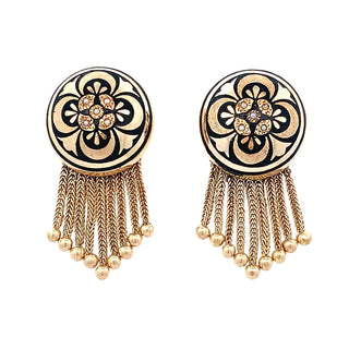 Fringed buttons