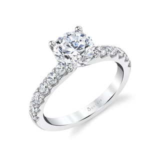 Diamond Pave Engagement Ring