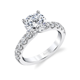 Diamond Pave Engagement Ring