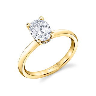 Oval Engagement Ring