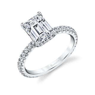 Emerald Engagement Ring