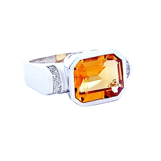 Vintage citrine ring