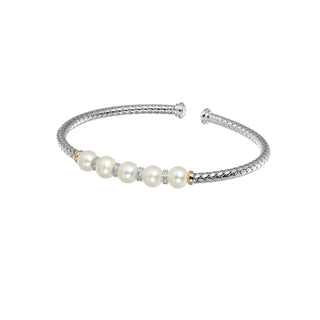 CHARLES GARNIER CUFF WITH PEARLS