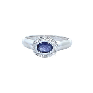 Vintage iolite ring