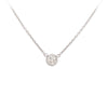 14KW 2/5CT SOLITAIRE NECKLACE